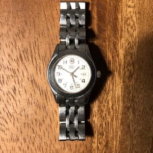 Swiss Army watch, ladies, stainless.